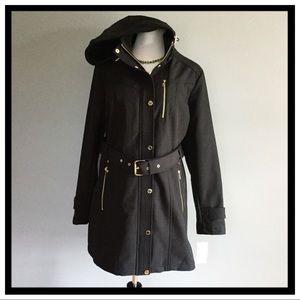 NWT Michael Kors Hooded Rain Jacket